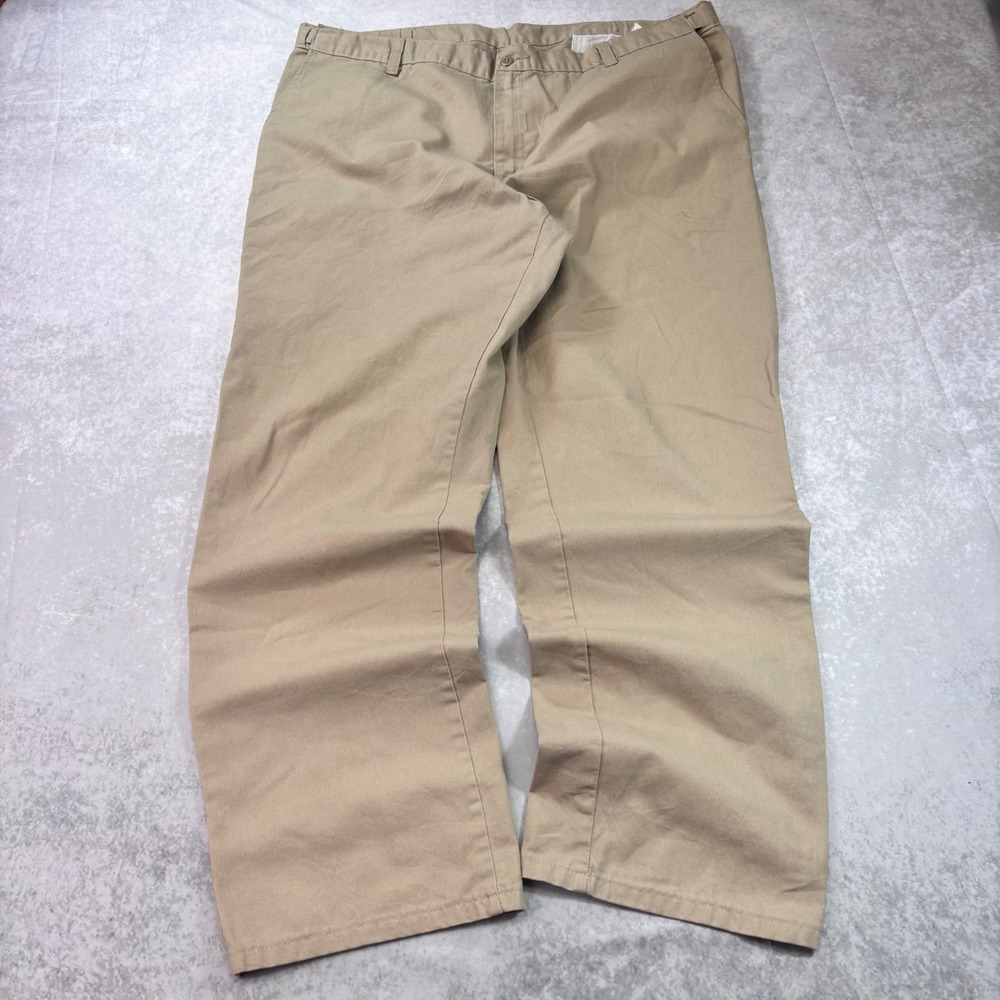 Dickies Work Pants Men's 40x32 Khaki Tan Relaxed Straight Leg Utility Skate